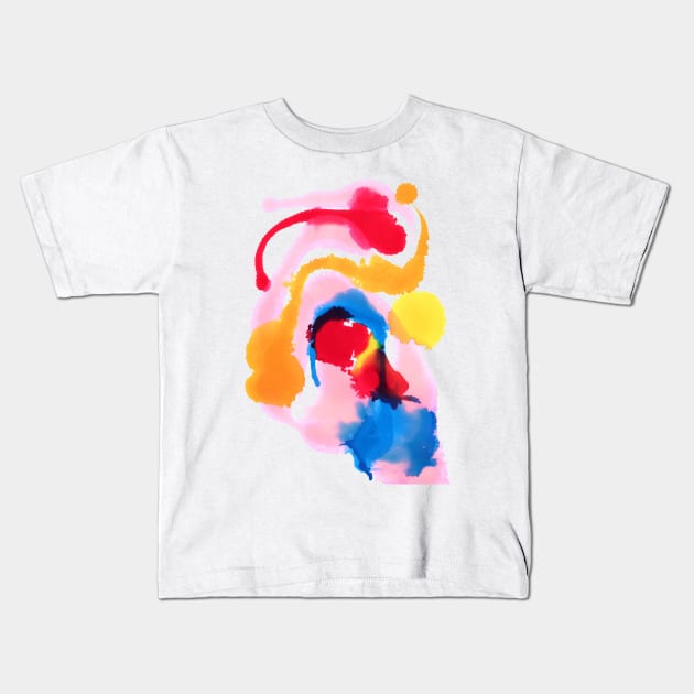 circus ink Kids T-Shirt by Newtegan